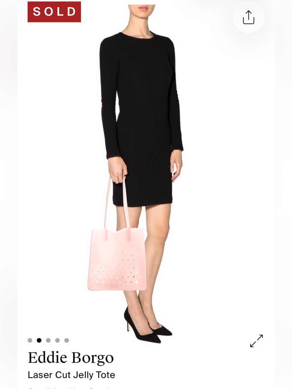 Neiman Marcus Eddie Borgo Jelly Tote Bag - Picture 9 of 9